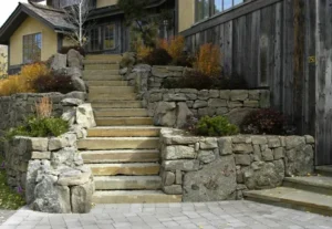 natural stone landscaping services in Brampton