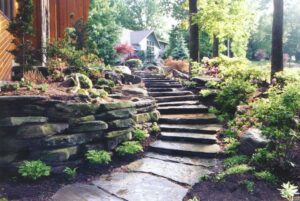 natural stone landscaping services in Brampton