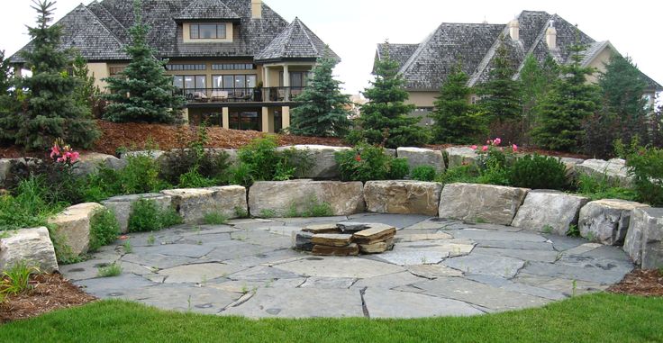 natural stone landscaping services in Brampton