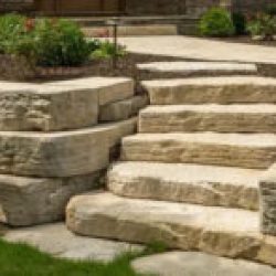 natural stone landscaping services in Brampton