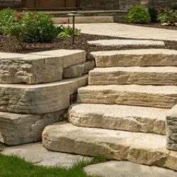 natural stone landscaping services in Brampton